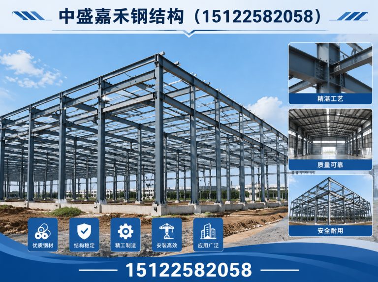 和平区钢结构厂房展示图